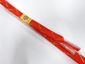 未使用品　正絹　手組帯締め